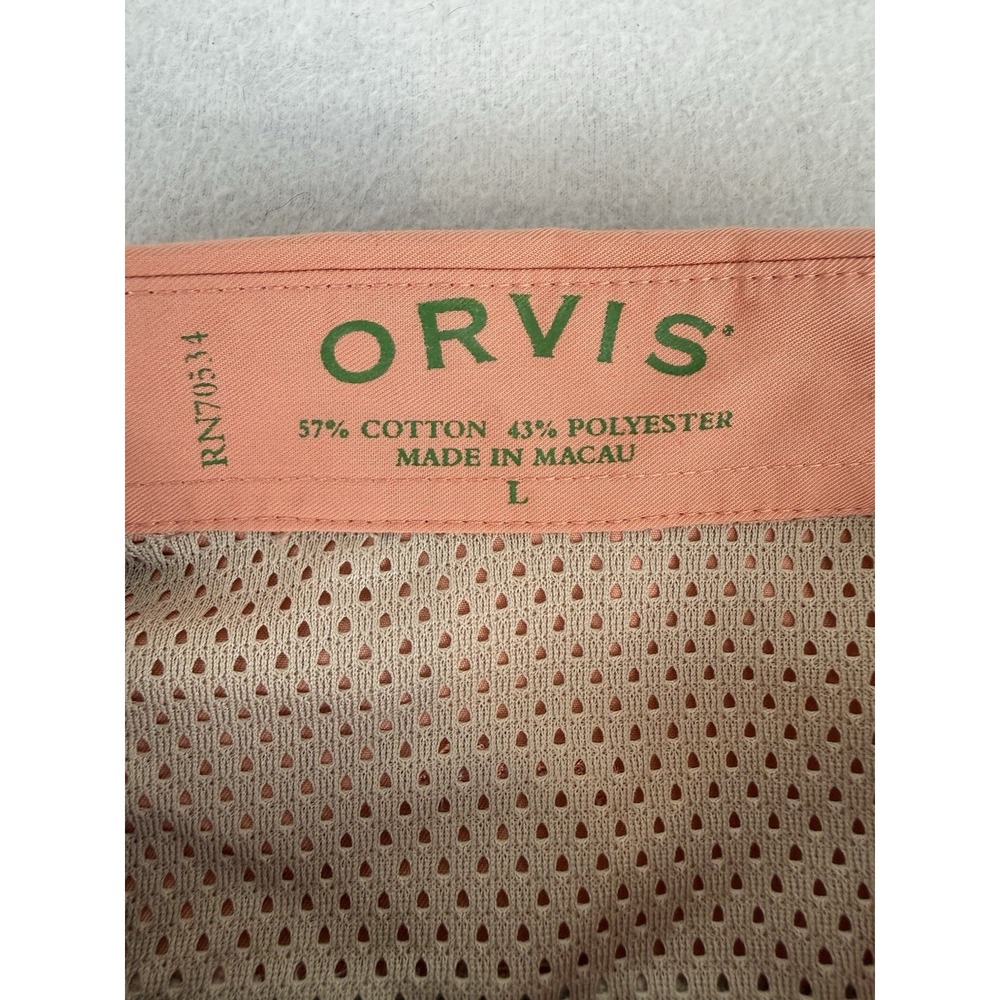 Orvis Rod & Tackle‎ Double Haul Casting Shirt Men Size Large Fishing Premium NWT - Picture 5 of 12
